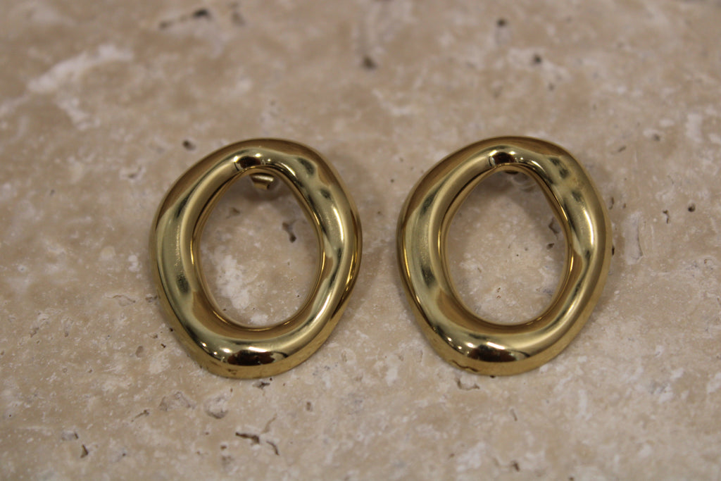 Boucles d'oreilles Ovale