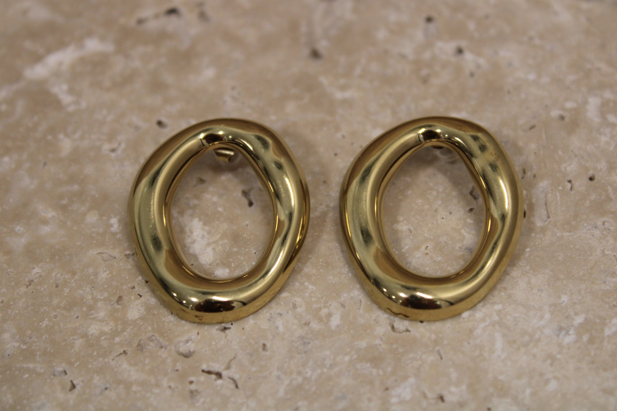 Boucles d'oreilles Ovale