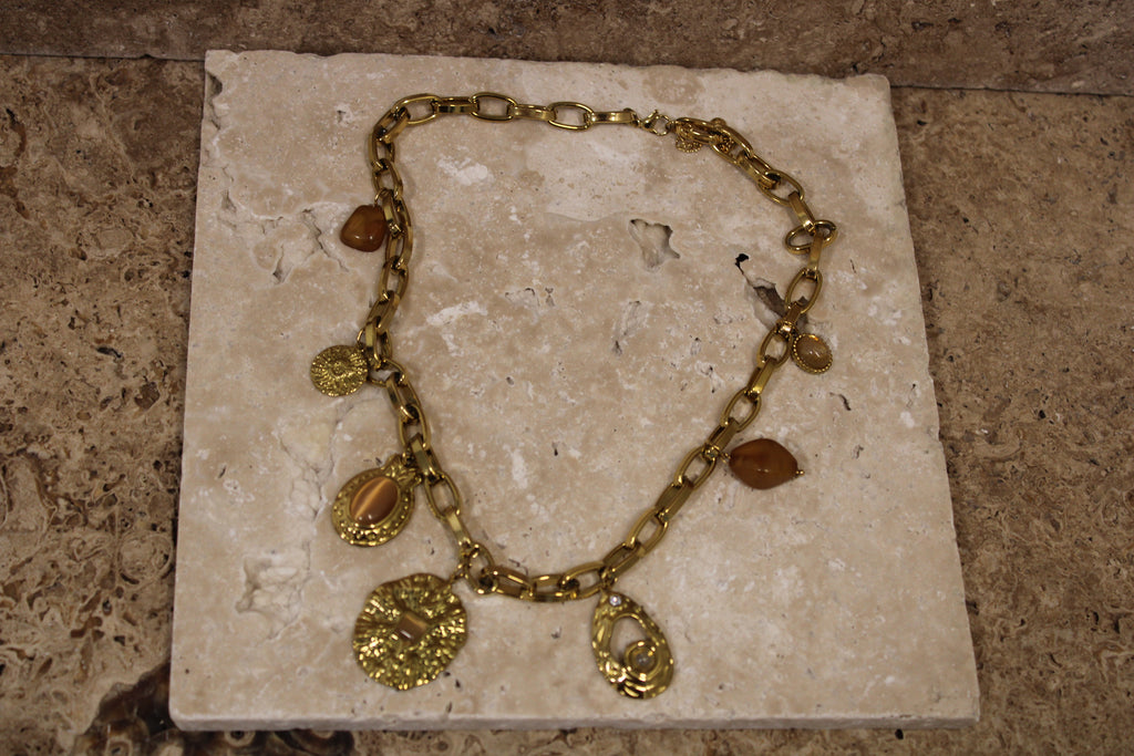 Collier Mars à breloques